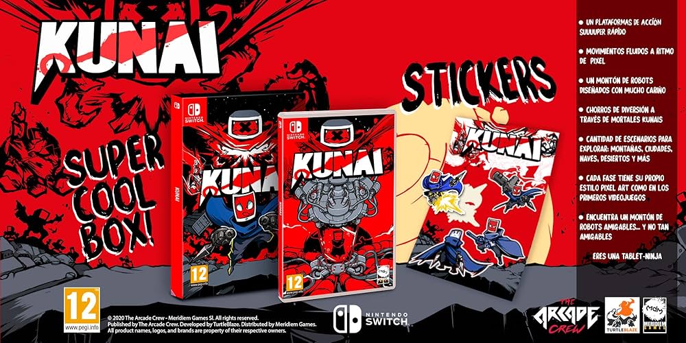 Kunai クナイ 日本非発売 スィッチ Kunai クナイ 日本非発売 スィッチ