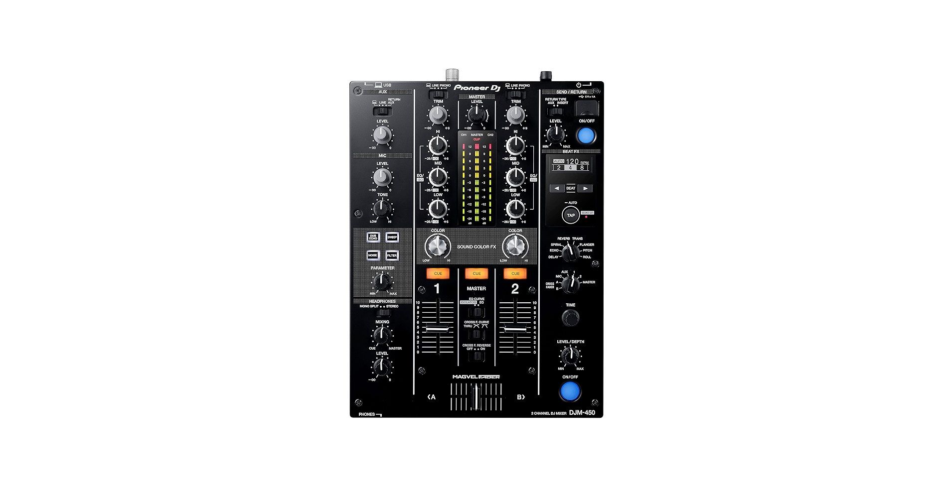 Amazon.com: 2-Channel DJ Mixer with FX by Pioneer : Musical