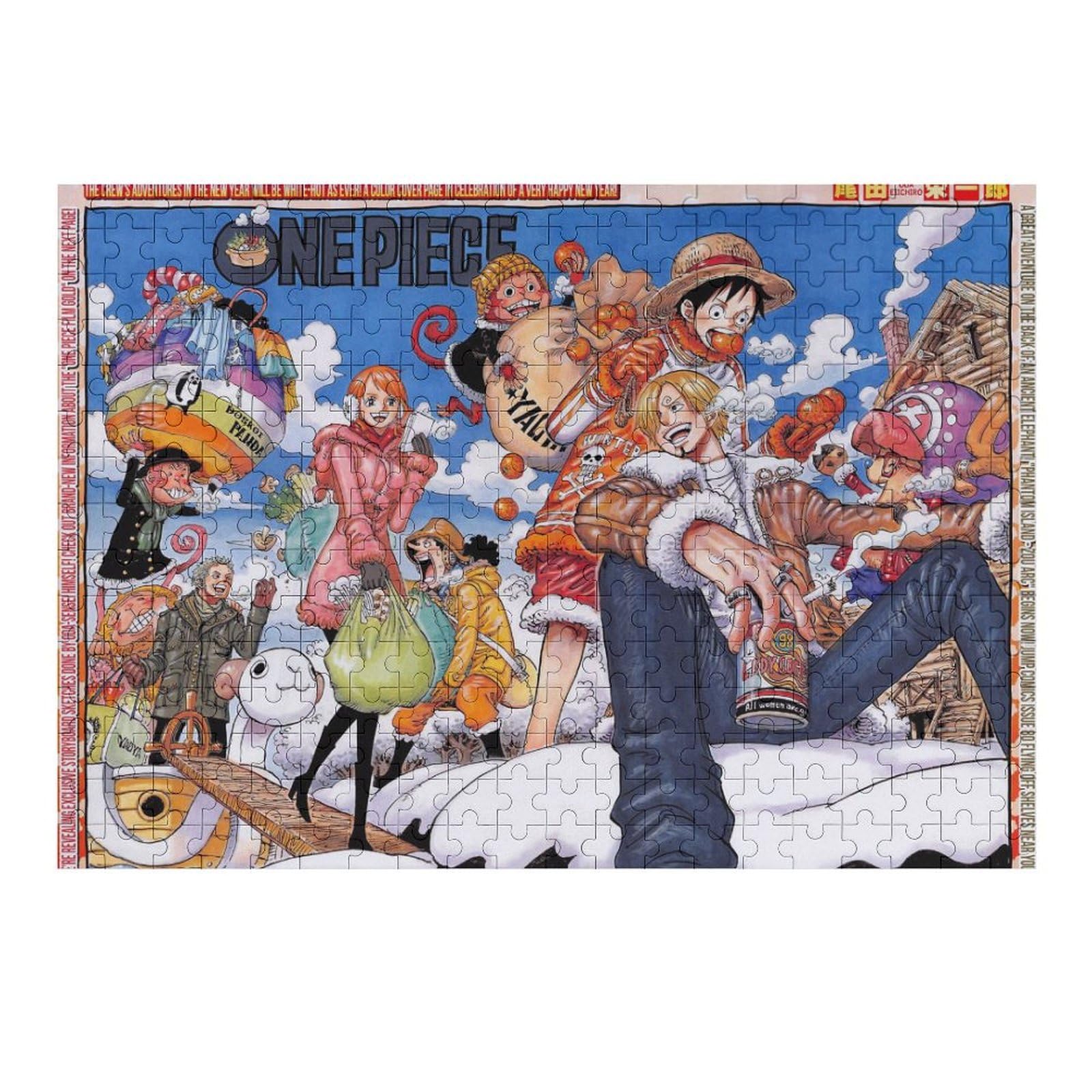 Amazon.co.jp: ワンピース/ONE PIECE 500/1000ピース 木製パズル 減圧