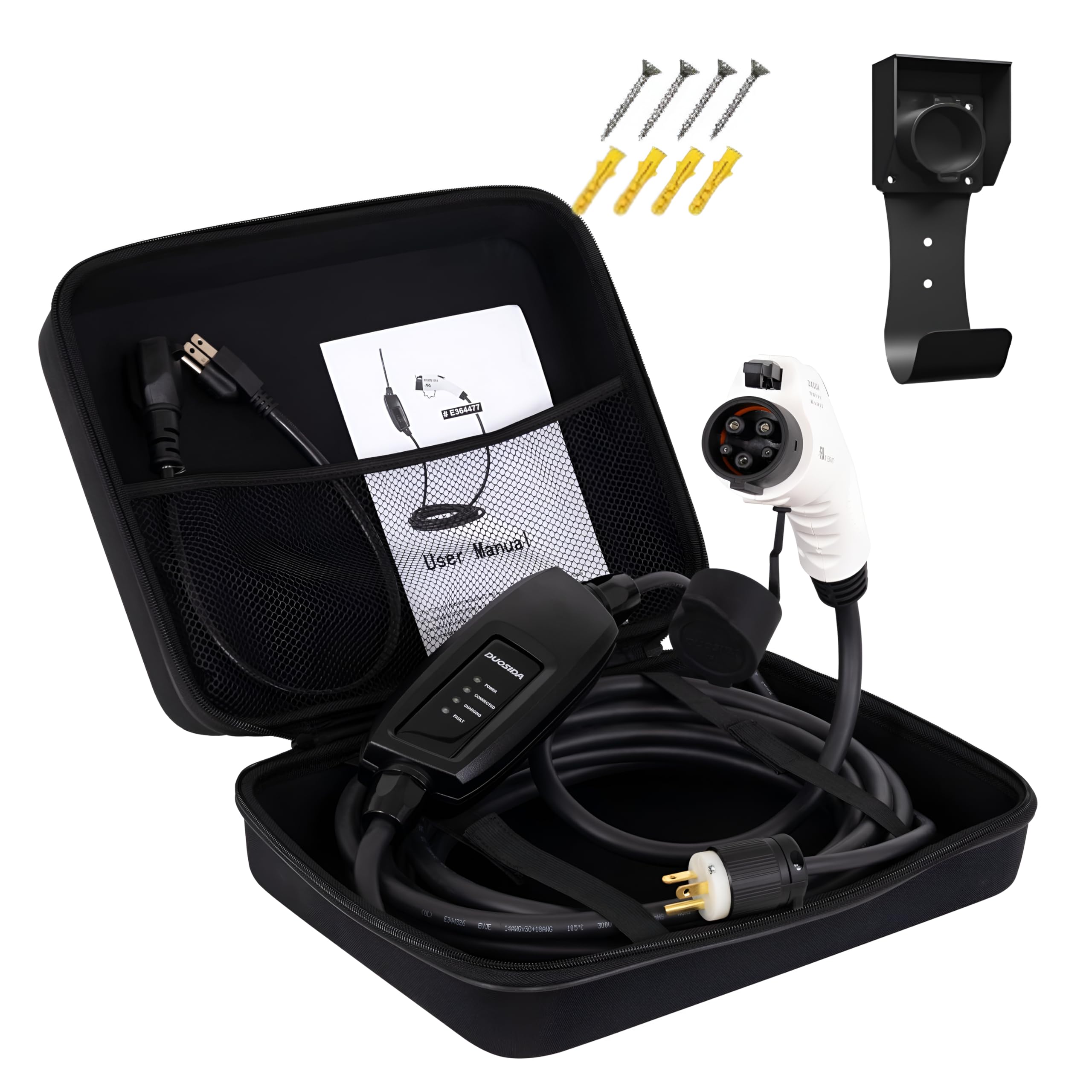 Amazon.co.jp: Startway 2025年版 Duosida EV充電器 レベル1 & 2 (16A