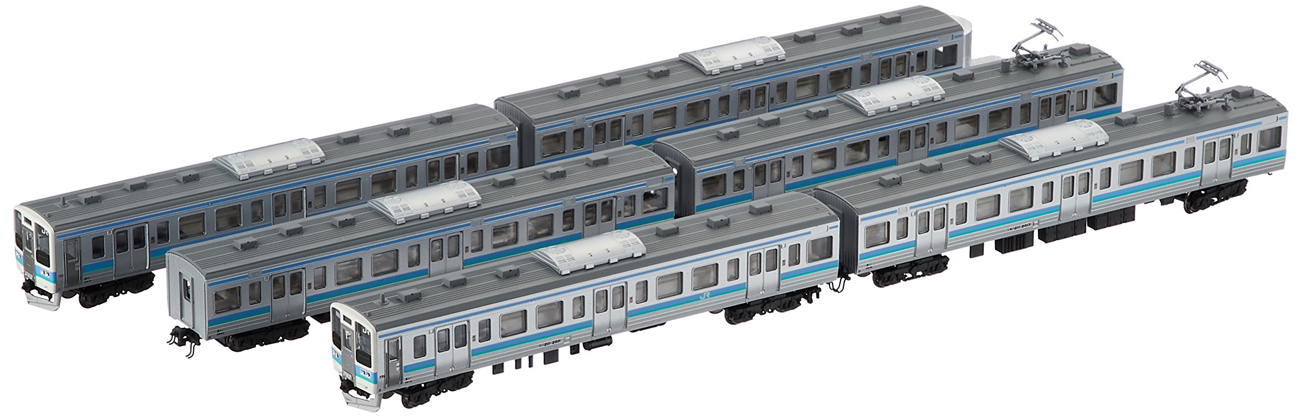 Amazon | KATO Nゲージ 211系2000番台 長野色 6両セット 10-1425 鉄道