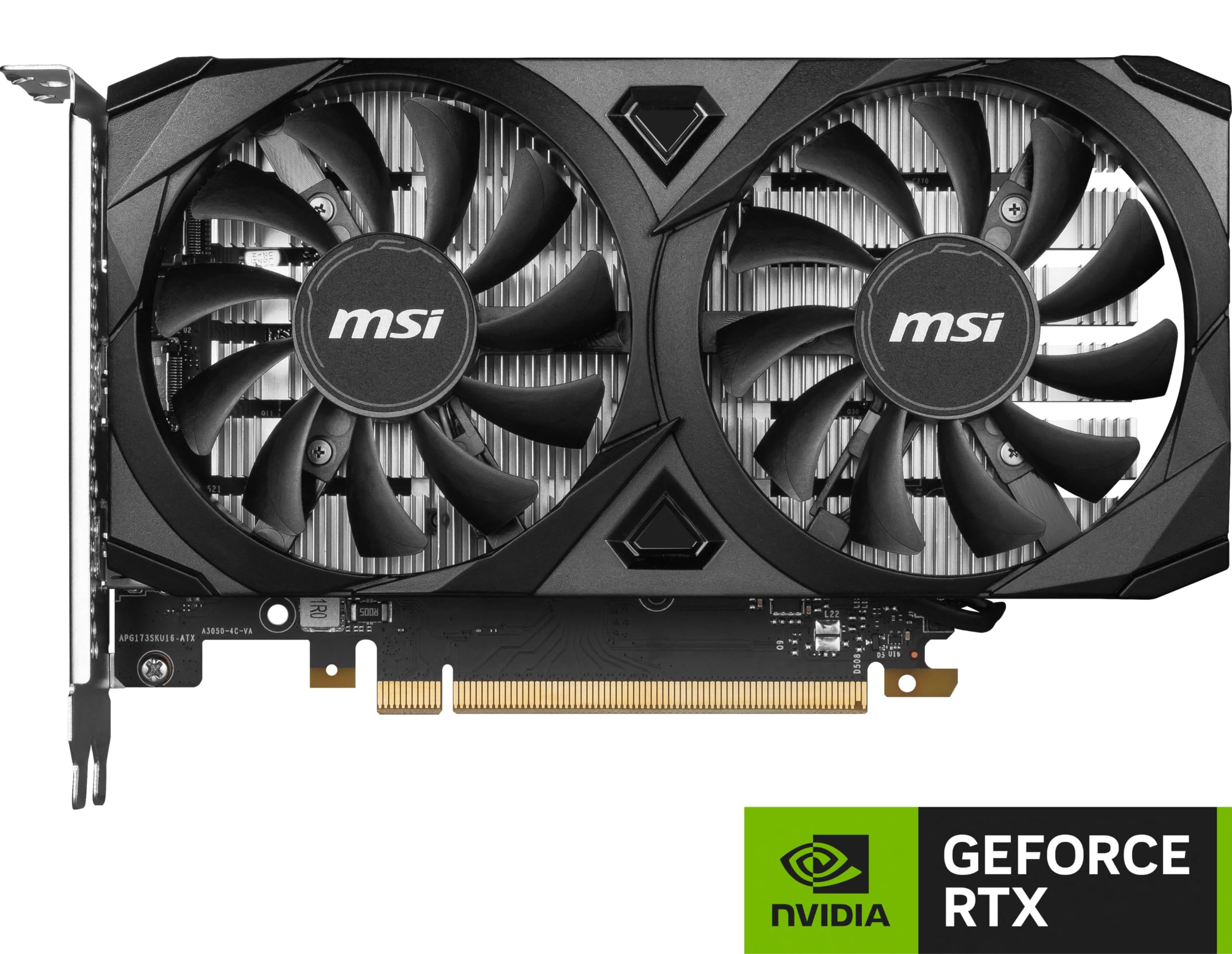 Amazon | MSI GeForce RTX 3050 VENTUS 2X 6G OC PCIe4.0 補助電源不要