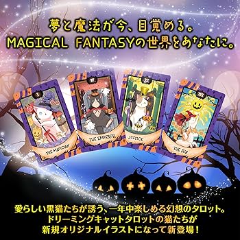 Amazon.co.jp: ドリーミングキャット タロット マジカルファンタジー