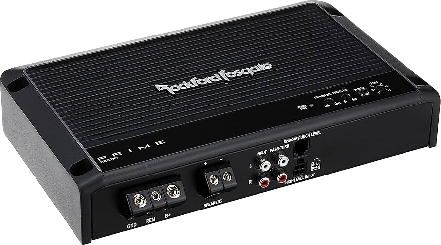 Amazon.com: Rockford Fosgate R250X1 Prime 1-Channel Mono Block