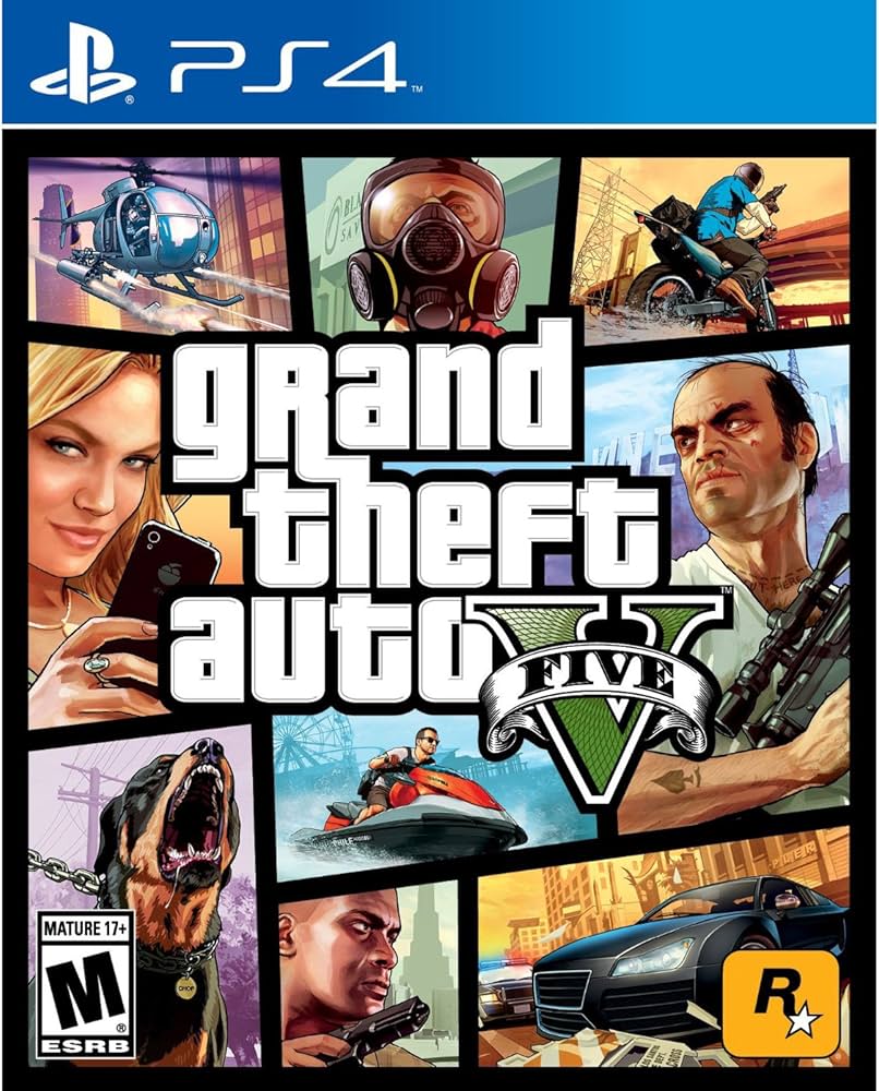 Amazon.com: Grand Theft Auto V Playstation 4 : Take 2 Interactive