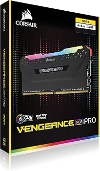 CORSAIR VENGEANCE RGB PRO 32GB (4x8GB) DDR4 2666MHz C16 LED
