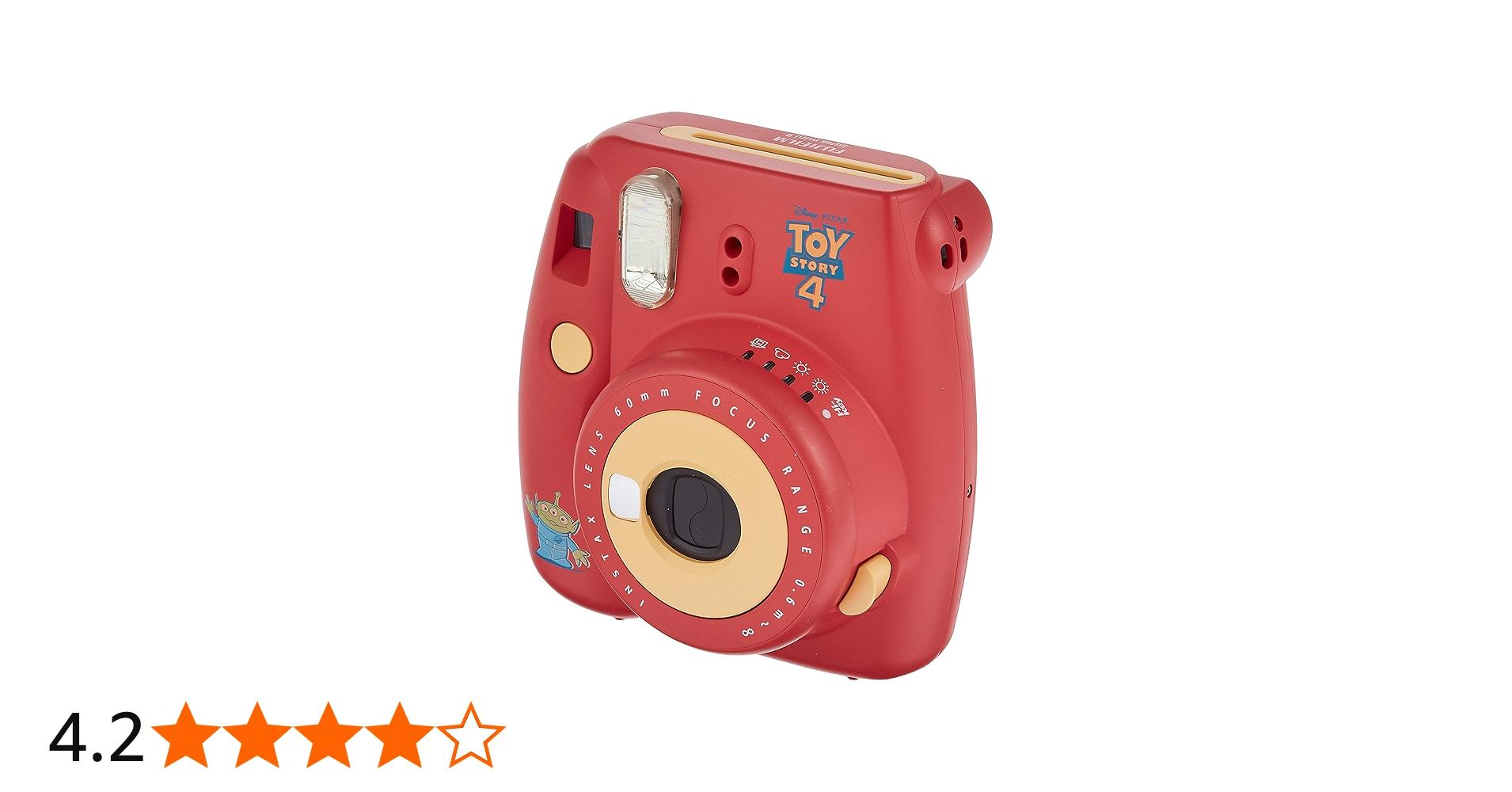 Fujifilm Instax Mini 9 Toy Story 4 Instant Print Camera, Red