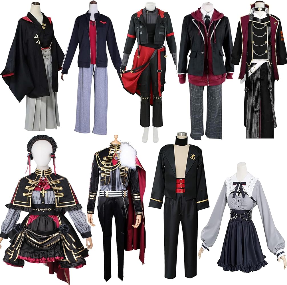 Amazon.co.jp: [CSPY]コスプレ衣装 葛葉 コスプレ衣装 くずは 赤い服