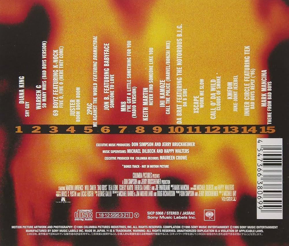 Amazon.co.jp: バッドボーイズ オリジナル・サウンドトラック(期間生産