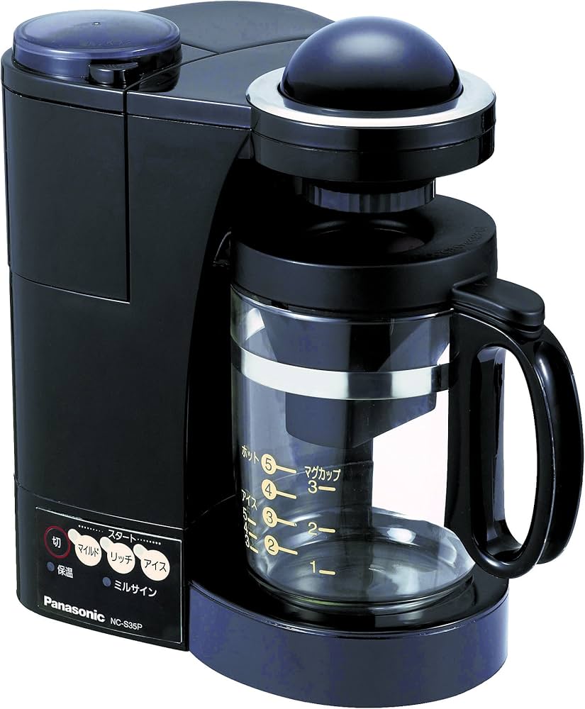 Amazon | パナソニック コーヒーメーカー ブラック NC-S35P-K