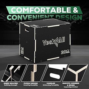 Amazon | イエスフォーオール(Yes4All) プライオボックス 木製