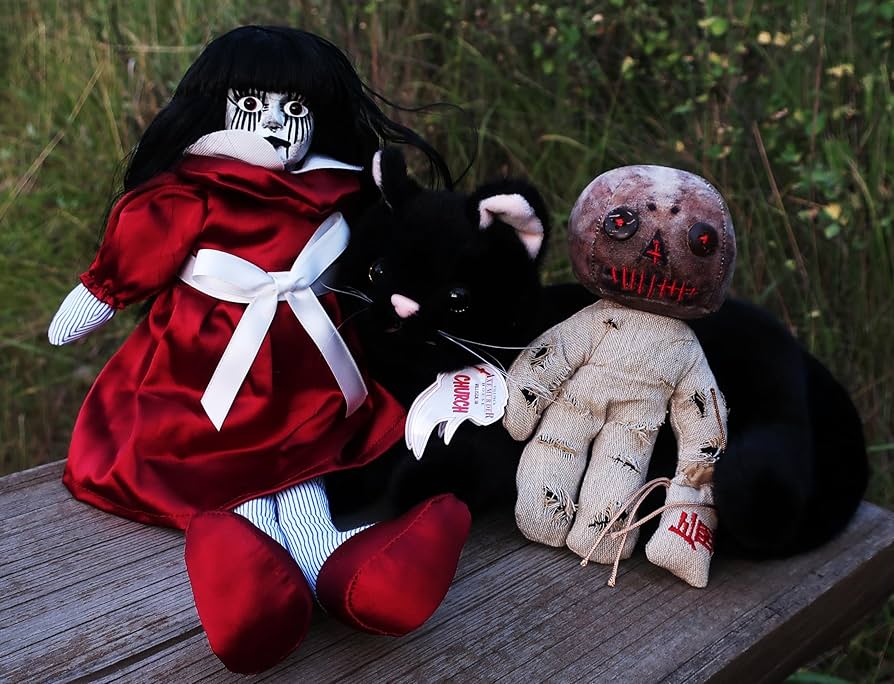 Amazon | リリーホストゴーストドール - ハロウィンの装飾のための怖い