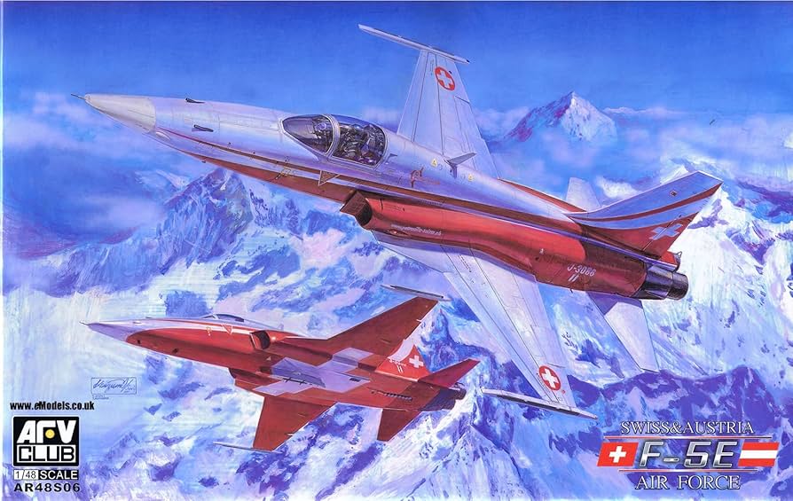 Amazon | AFVクラブ 1/48 F-5E スイス空軍/オーストリア空軍 「限定版