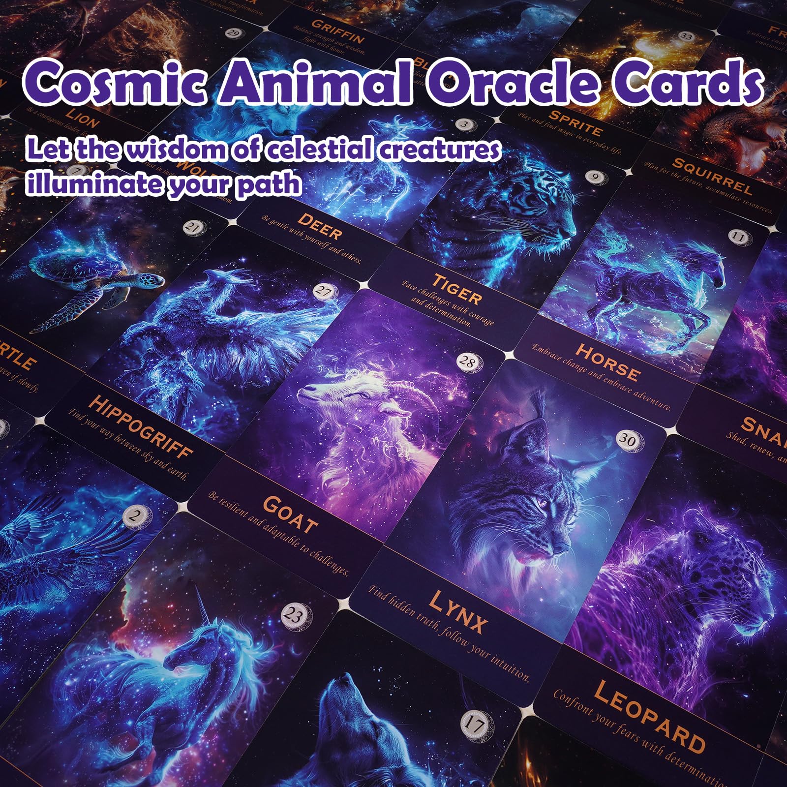 Amazon.co.jp: BQLXBABLT スピリットアニマルオラクルカード 初心者