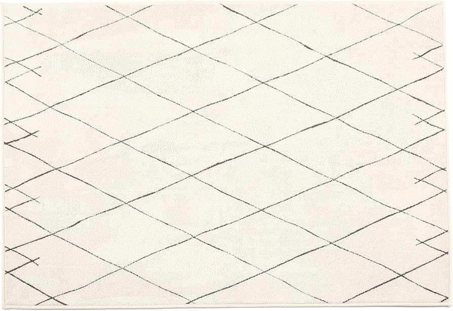 Amazon | Francfranc フランフラン ラティス ホットカーペット ラグ M