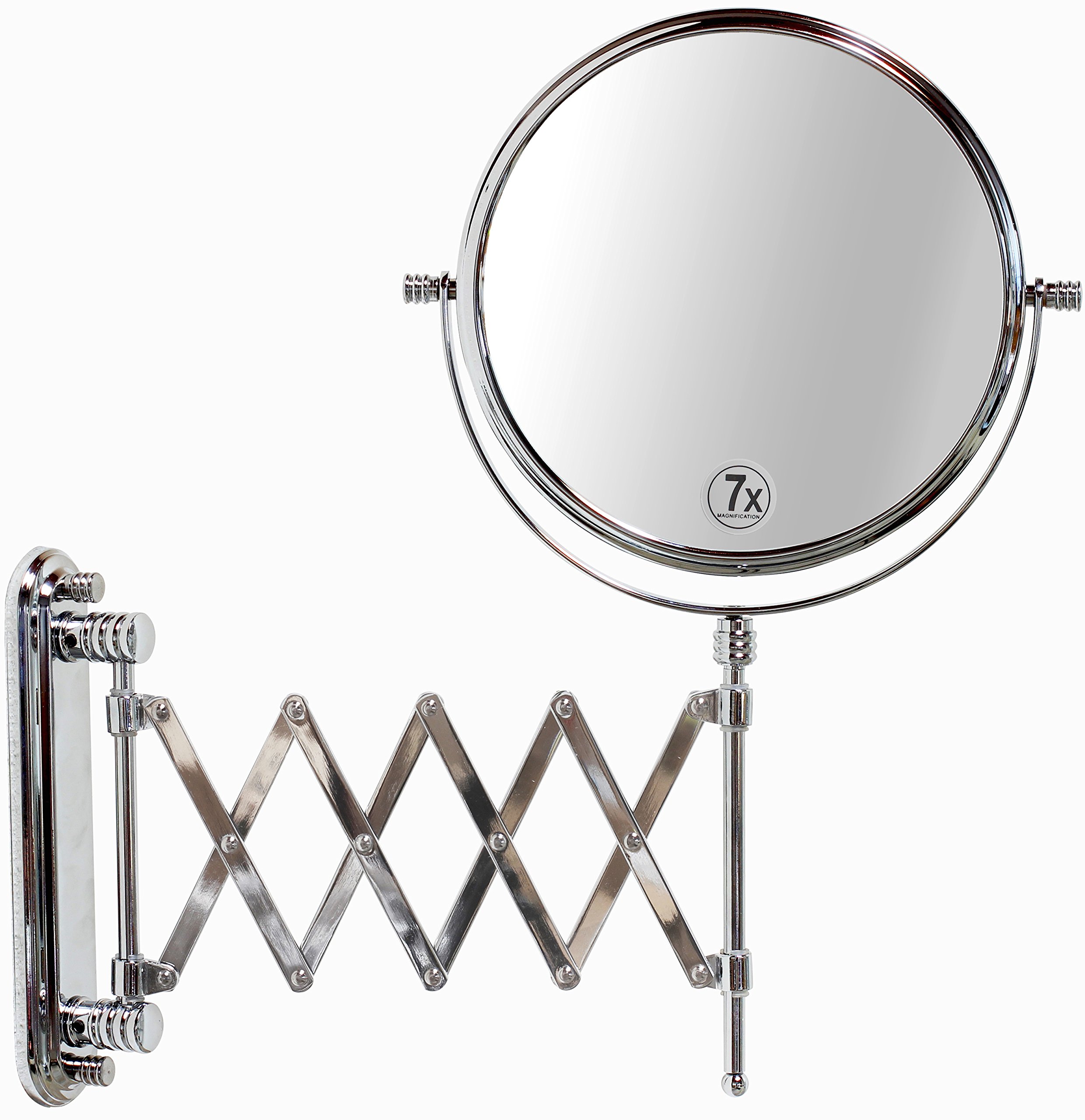 Amazon.com : Deco Brothers Wall Mount Extendable Mirror, 8 Inch