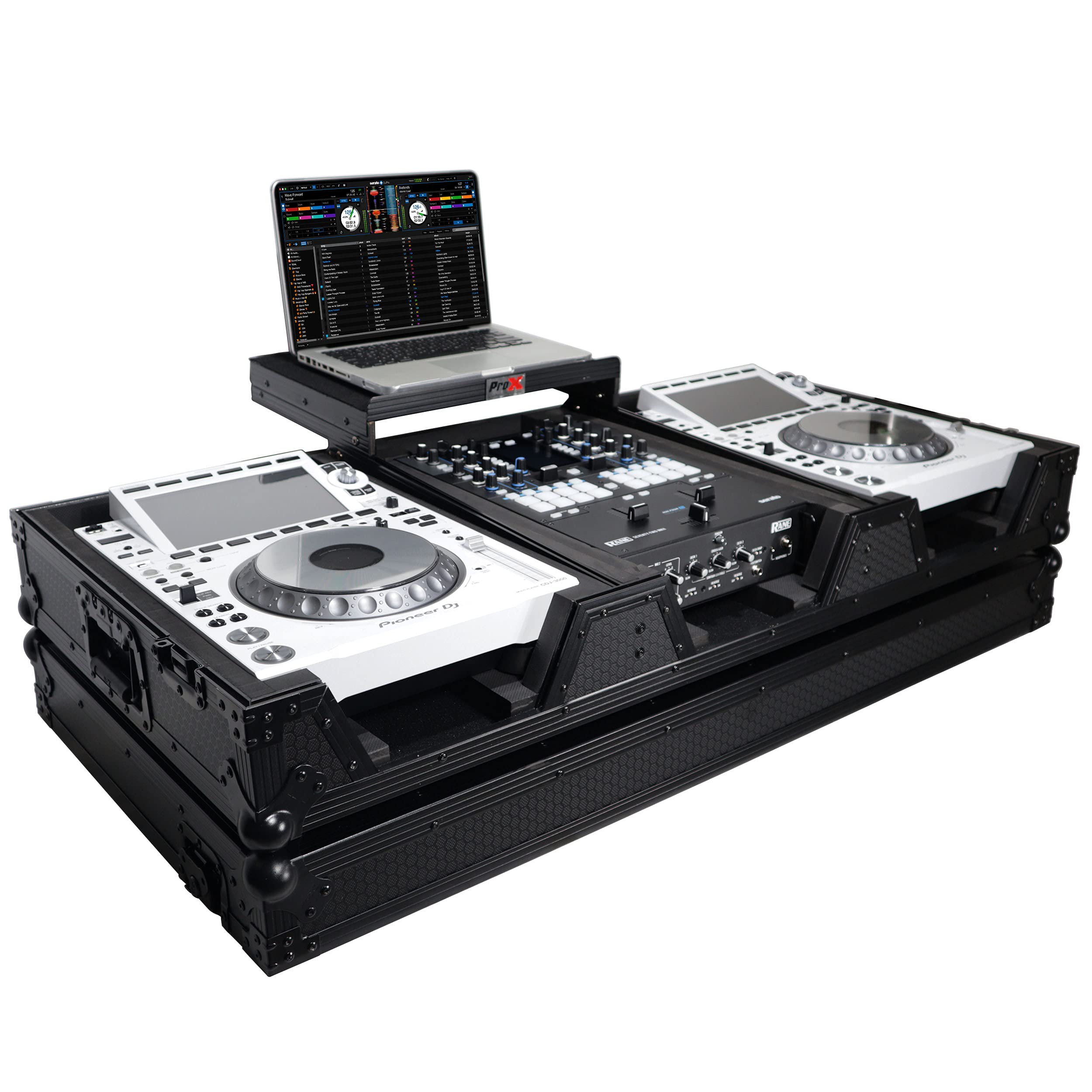Amazon.com: ProX XS-CDM3000WLTBL DJ Coffin Case for Pioneer 2X CDJ