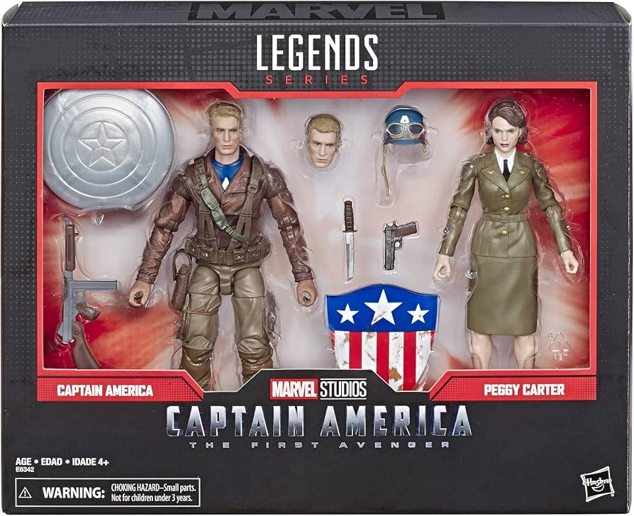 Amazon.com: Marvel Legends Series Captain America: The First