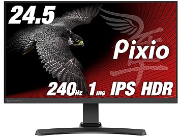 Amazon.co.jp: Pixio PX5 HAYABUSA2 ディスプレイ モニター [ 24.5