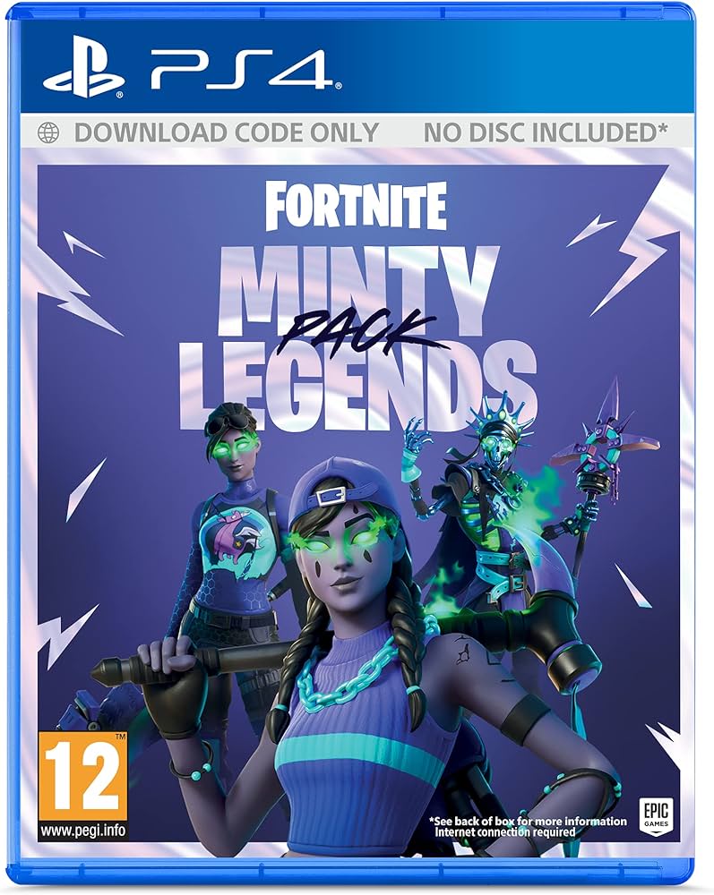 Amazon.com: Fortnite Minty Legends Pack - (PS4) (NO PHYSICAL GAME