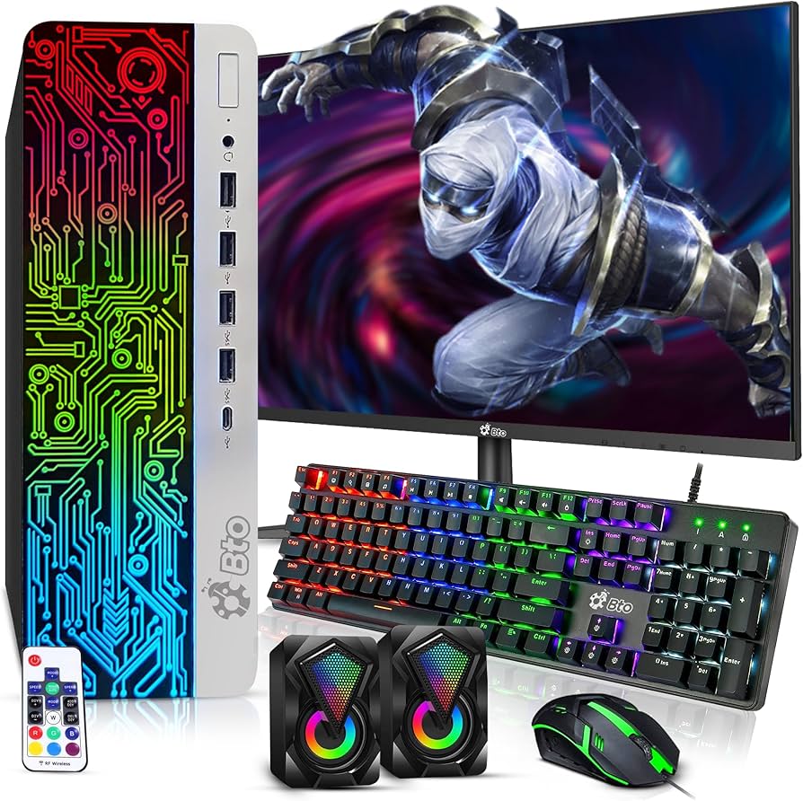 Amazon.com: BTO RGB Gaming Desktop PC Bundle - Intel Core i5 6th