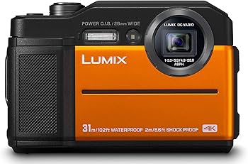 Panasonic Lumix FT7 Tough Underwater Digital Point and Shoot