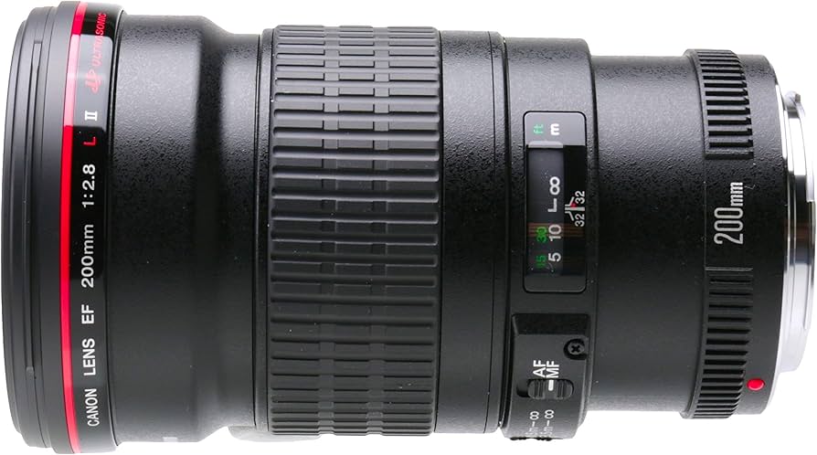 Amazon.com : Canon EF 200mm f/2.8L II USM Telephoto Fixed Lens for