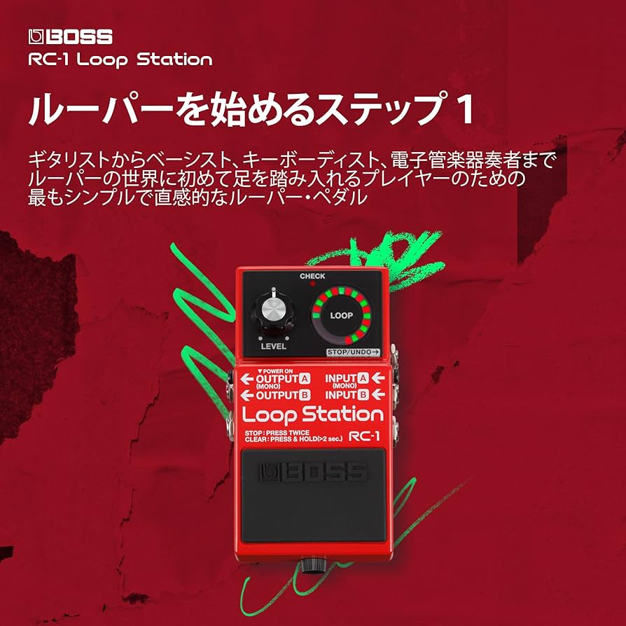 Amazon | BOSS ボス ループステーション RC-1 ルーパー コンパクト
