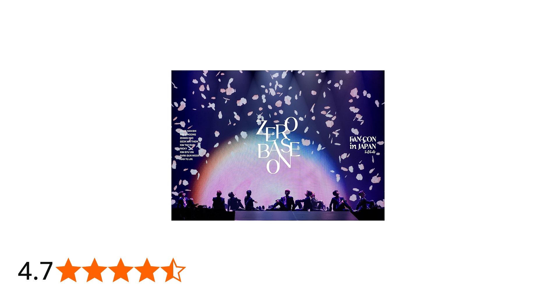 Amazon.co.jp: 2024 ZEROBASEONE FAN-CON IN JAPAN (初回生産限定盤