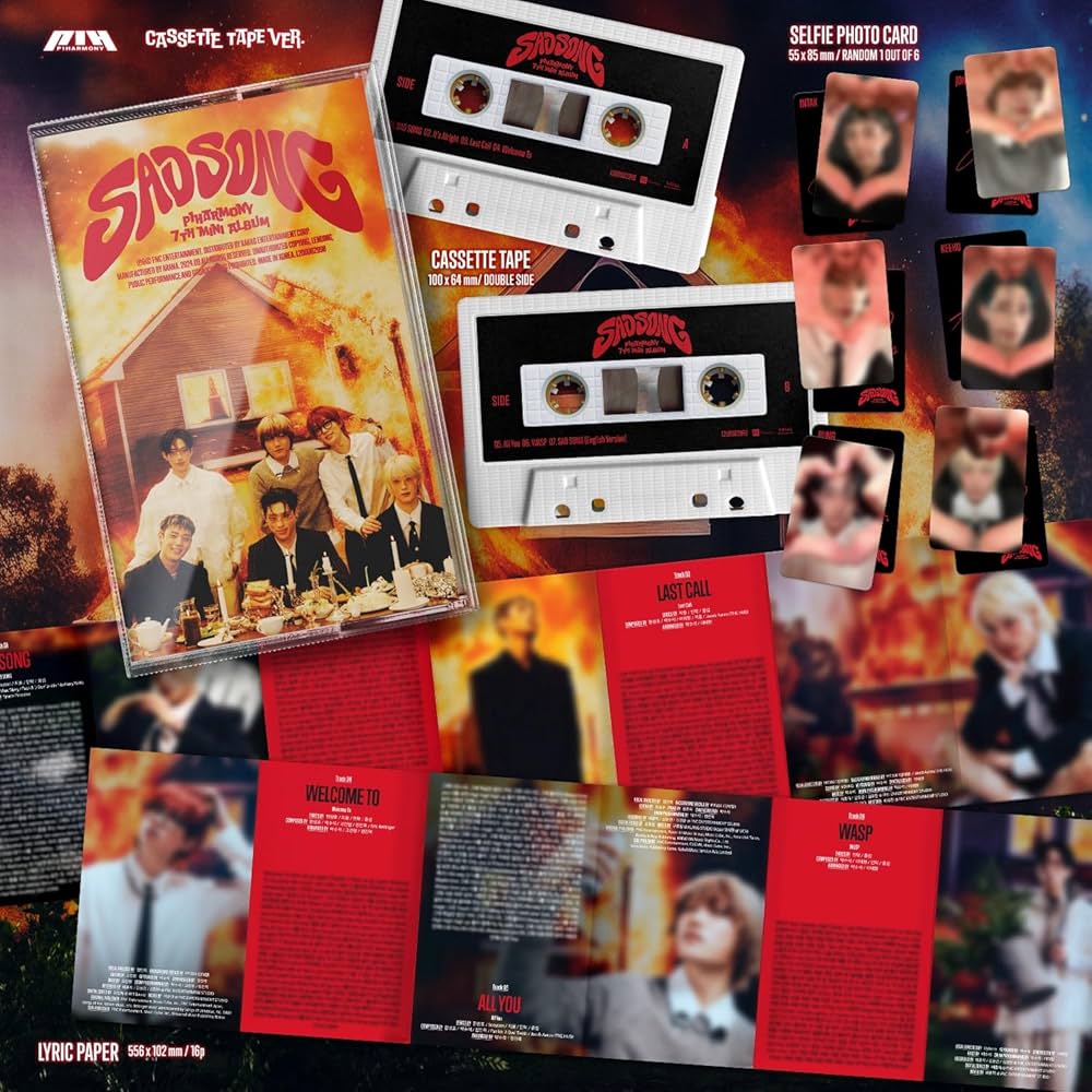 Amazon.co.jp: P1Harmony SAD SONG 7th Mini Album with Tracking P1H