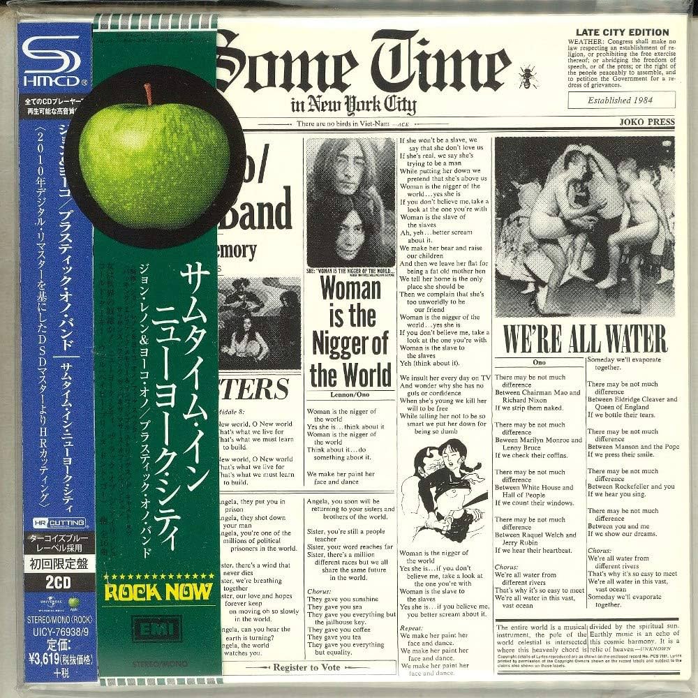 Amazon.co.jp: サムタイム・イン・ニューヨーク・シティ(紙ジャケット