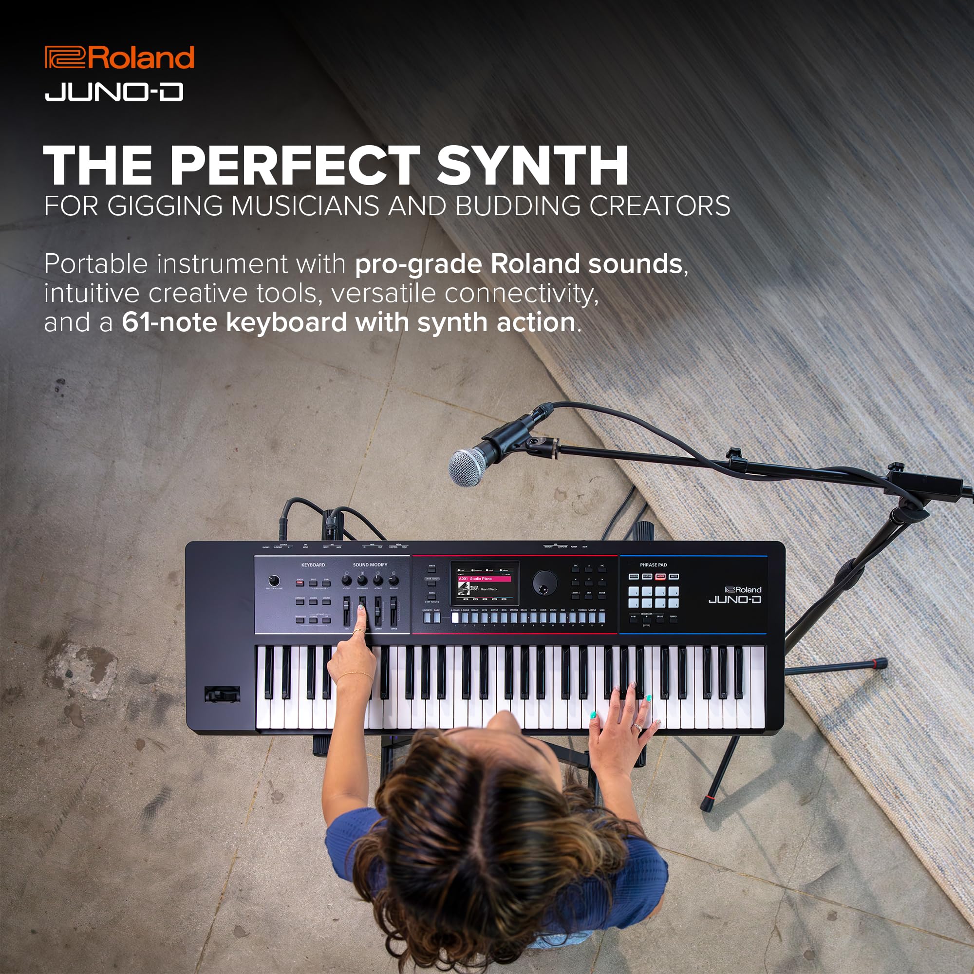 Amazon | シンセサイザー ローランド ROLAND JUNO-D6 ジュノ 61鍵盤