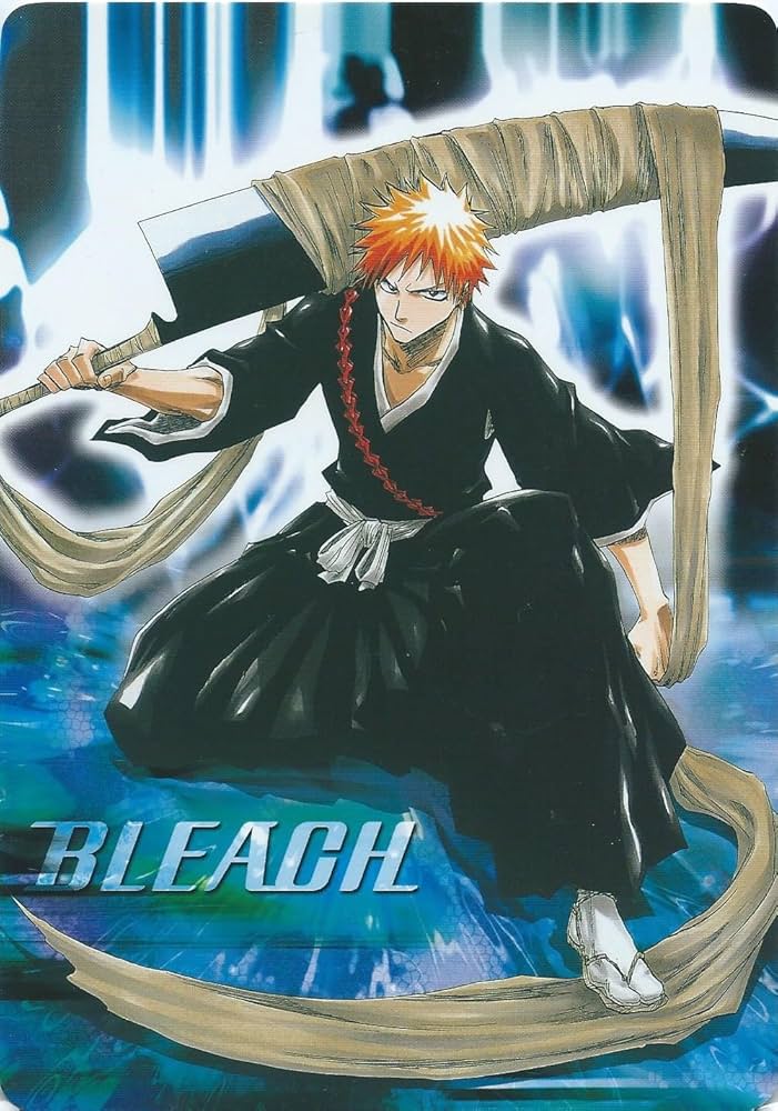 Amazon.co.jp: BLEACH トレーディング下敷き 表：黒崎一護 裏：護廷十