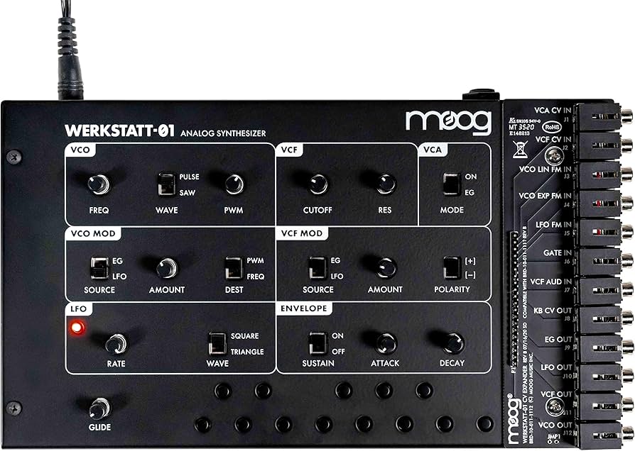 Amazon | Moog Werkstatt-01 アナログシンセサイザーキット CV拡張