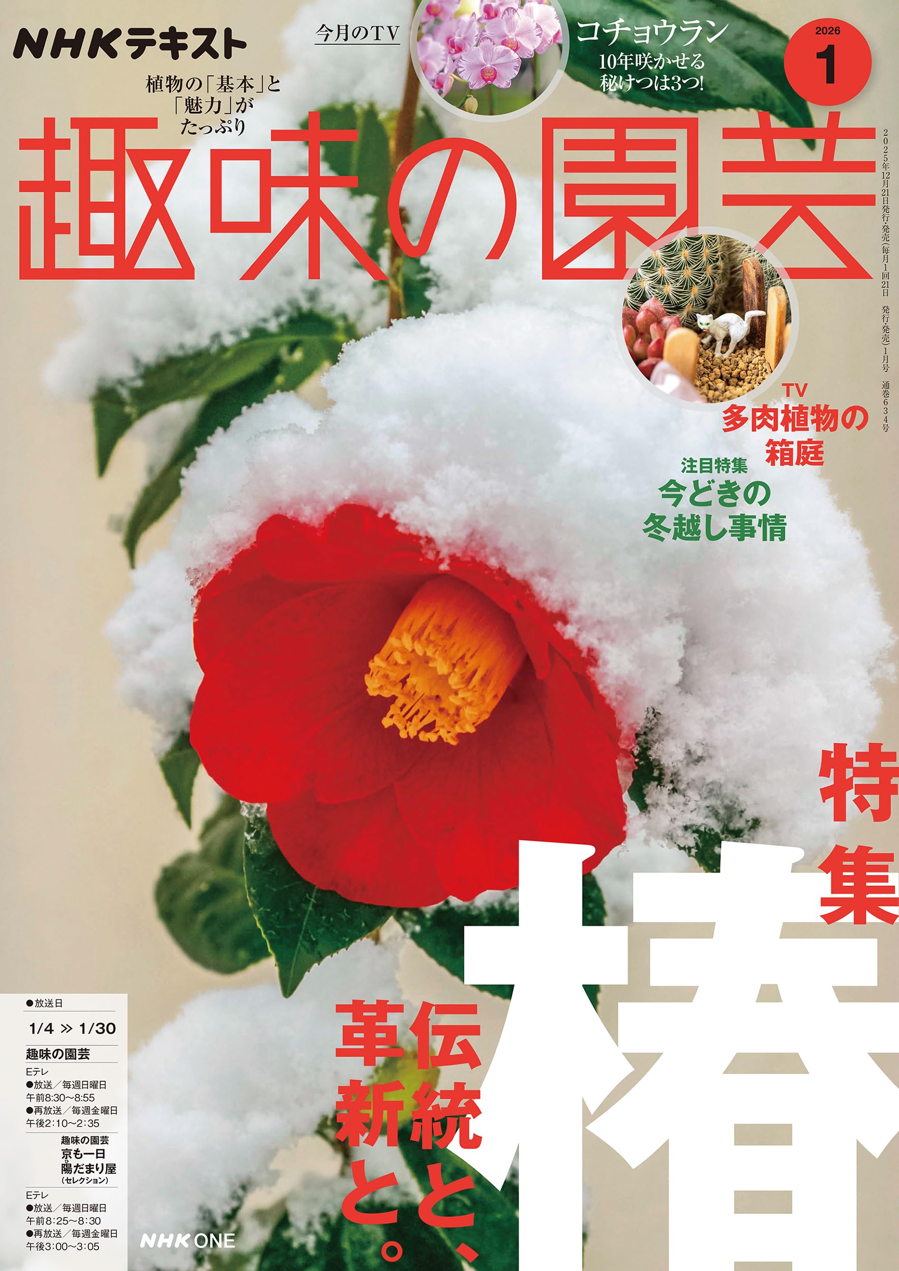 趣味の園芸 (1月号) |本 | 通販 | Amazon