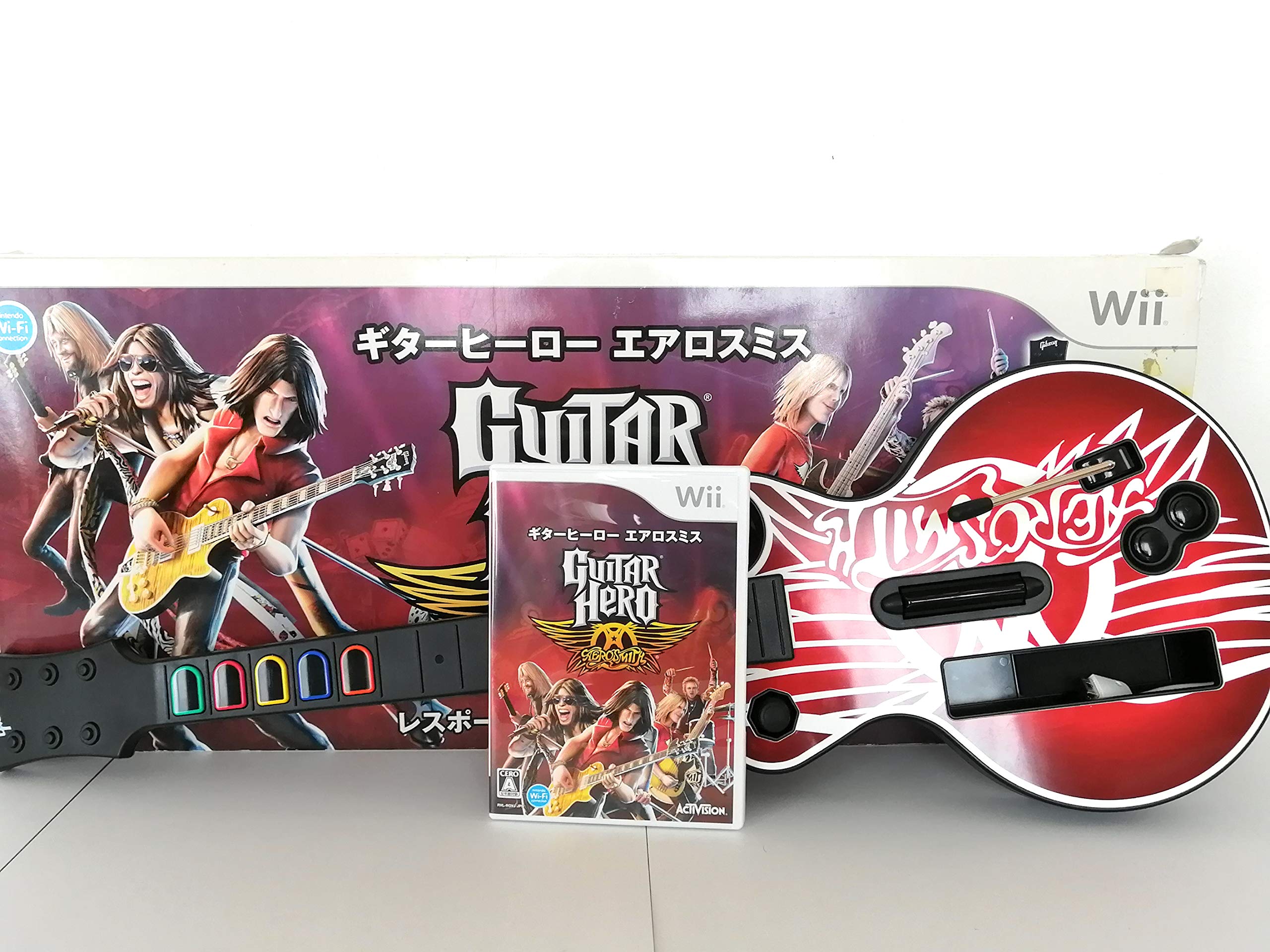 Amazon | ギターヒーロー エアロスミス(ギターコントローラ同梱) - Wii