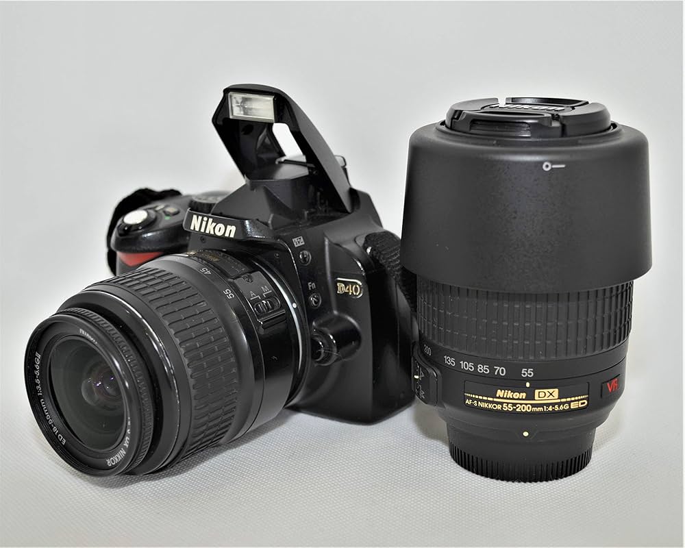 Amazon | Nikon デジタル一眼レフカメラ D40 ダブルズームキットII