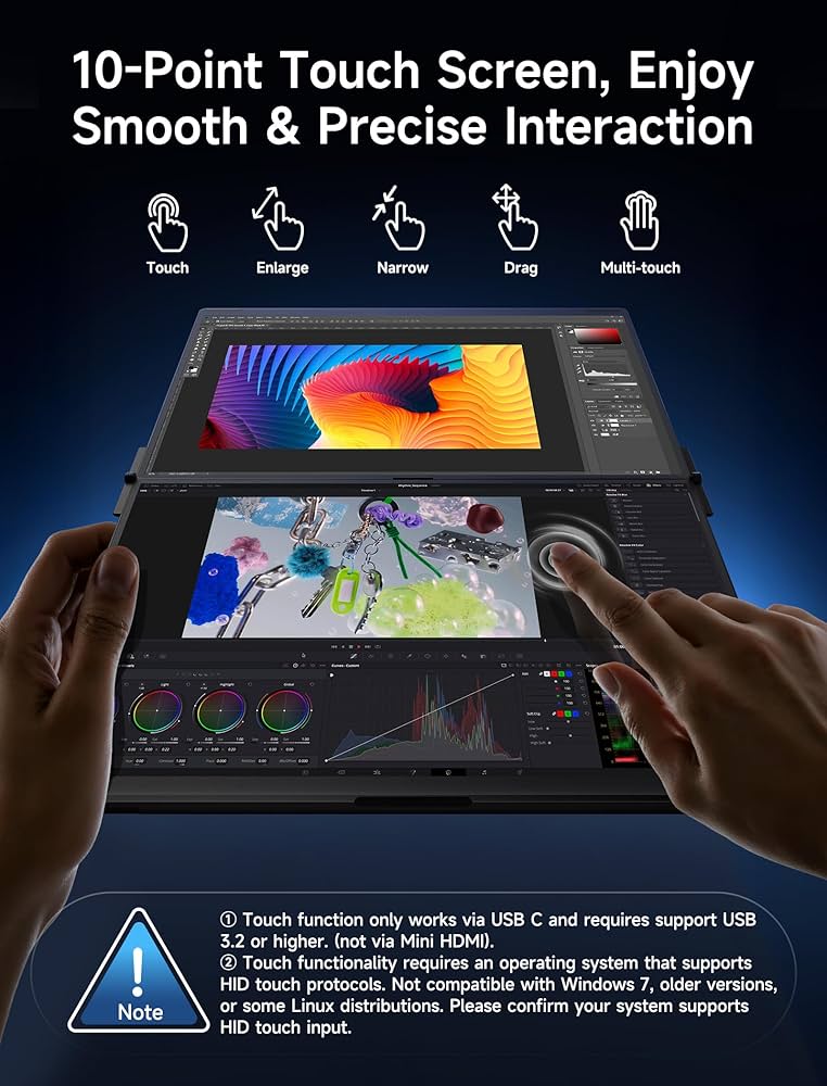 Amazon.com: JSAUX FlipGo Touchscreen 16