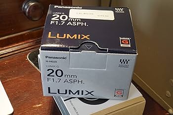Amazon.com : Panasonic Lumix G H-H020 20mm f/1.7 Aspherical