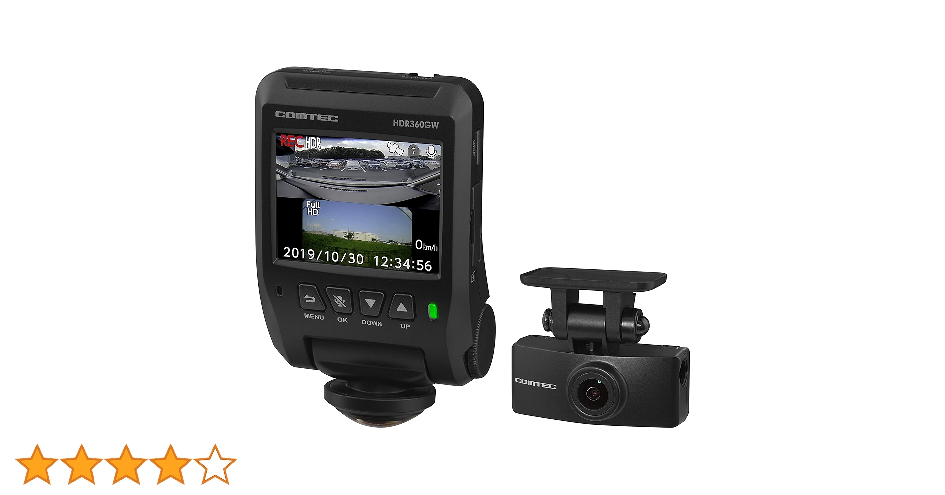 アクセサリー COMTEC HDR360GW BLACK アクセサリー COMTEC HDR360GW