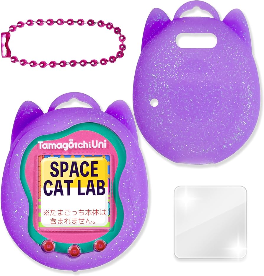 Amazon | SCLAB たまごっちUNI 用 シリコン パール猫カバー / ユニ