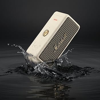 Amazon.com: Marshall Emberton II Portable Bluetooth Speaker, Cream