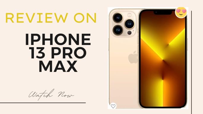Amazon.com: Apple iPhone 13 Pro Max, 128GB, Gold - Unlocked