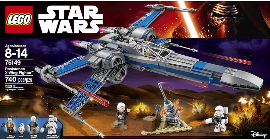 Amazon.com: LEGO Star Wars Resistance X-Wing Fighter 75149 Star