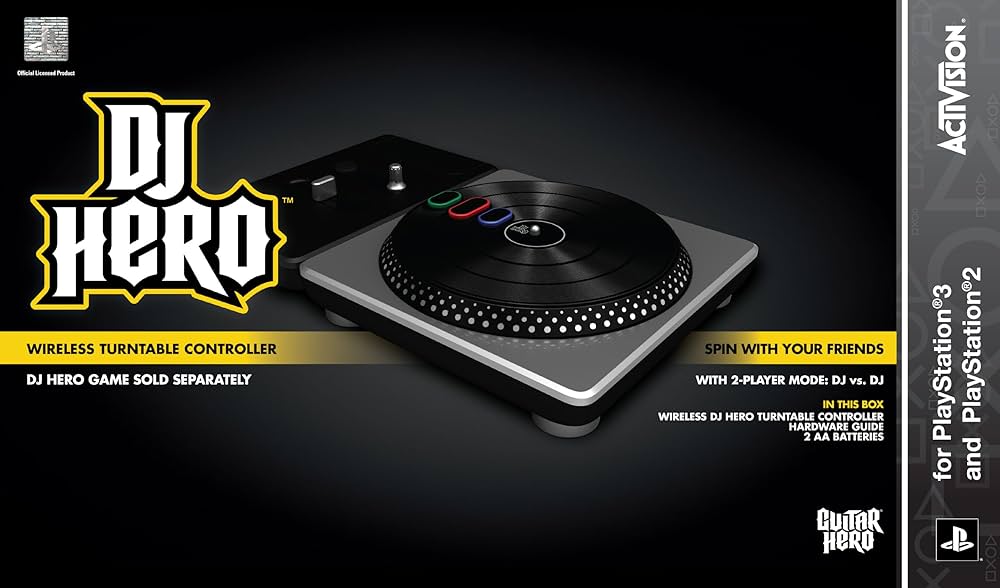 Amazon.com: DJ Hero Stand-Alone Turntable - Playstation 2