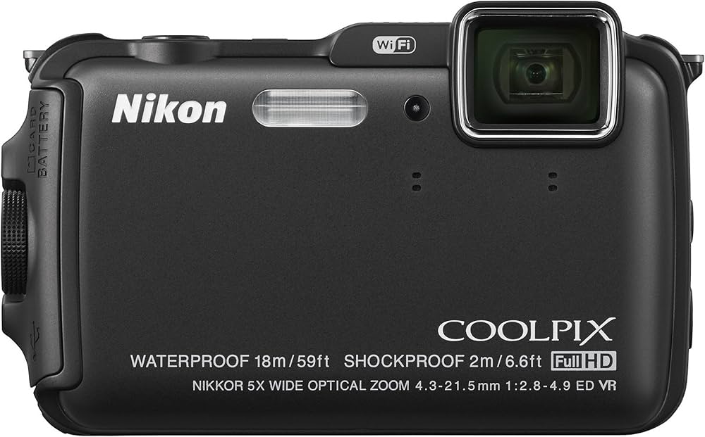 Buy Nikon Coolpix AW120 16MP Point and Shoot Camera (Black) with