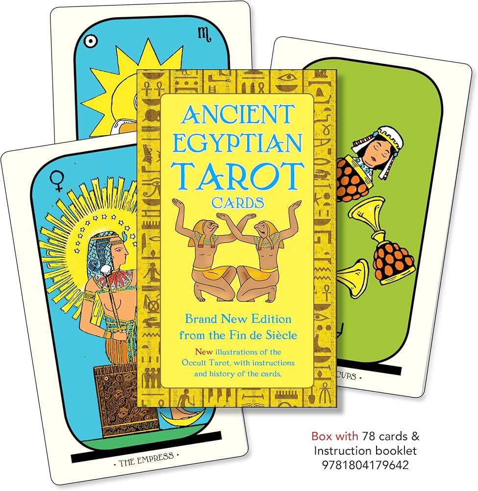 Ancient Egyptian Tarot Card Pack (Tarot Card Box): Falconnier
