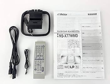 Amazon | Victor ビクター JVC NS-X77WMD-S シルバー コンパクト