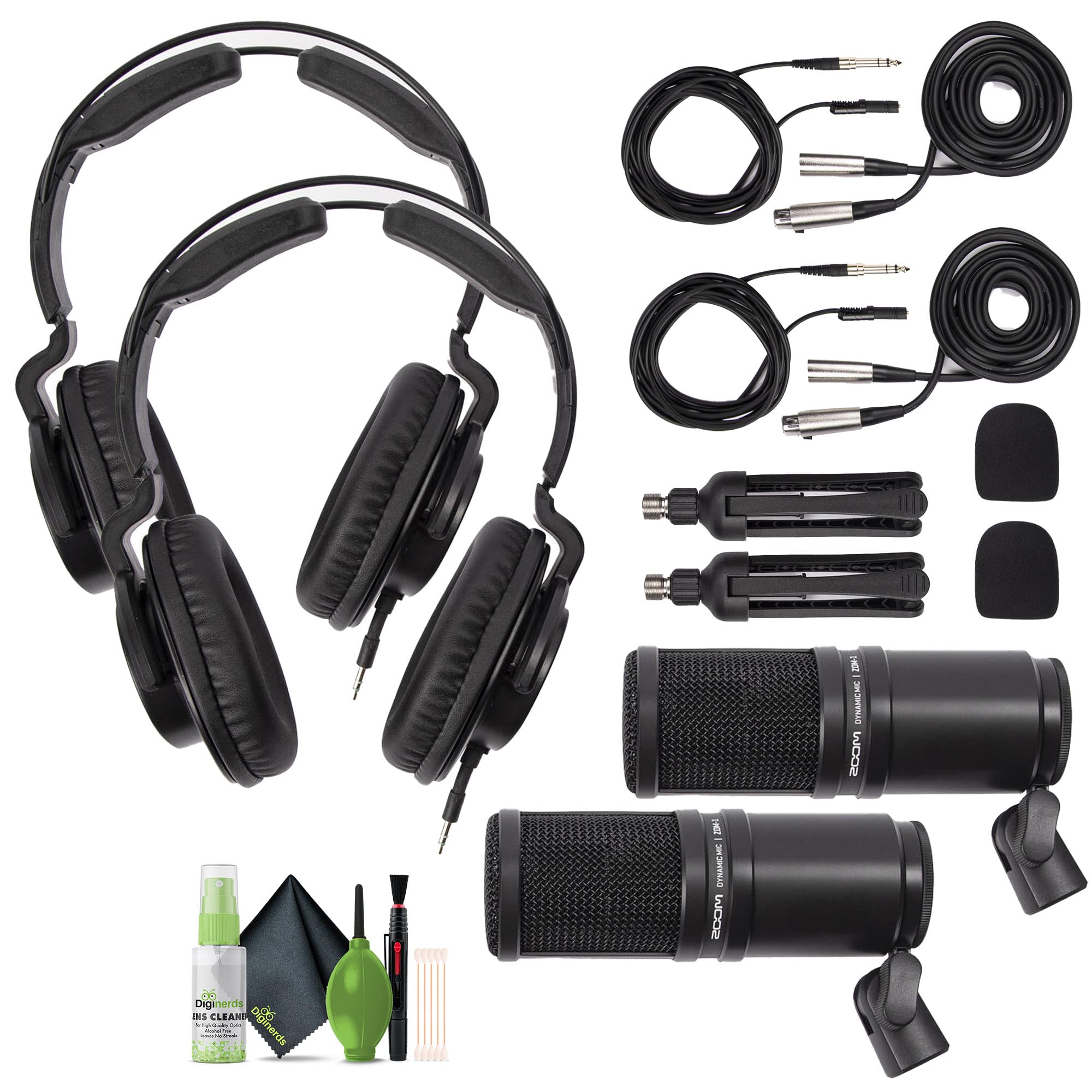 Amazon.com: Zoom ZDM-1 Podcast Mic Pack, Podcast Dynamic