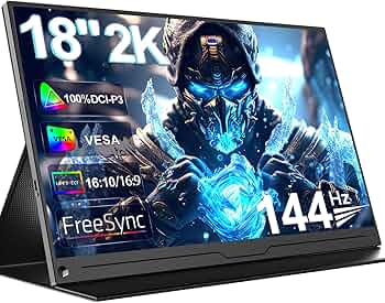 Amazon.co.jp: UPERFECT ゲーミングモニター 144Hz 18インチ